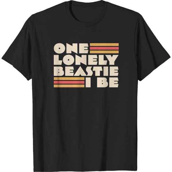One Lonely Beastie I Be - Hip-Hop T-Shirt T-Shirts-image