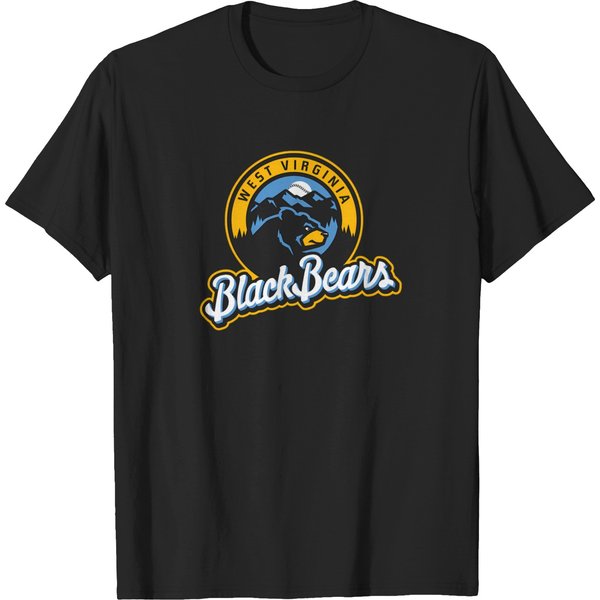 The-West Virginia Black Bears-Baseball Logo T-Shirt T-Shirts-image