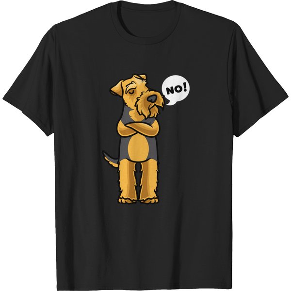 Stubborn Welsh Terrier Dog T-Shirt T-Shirts-image