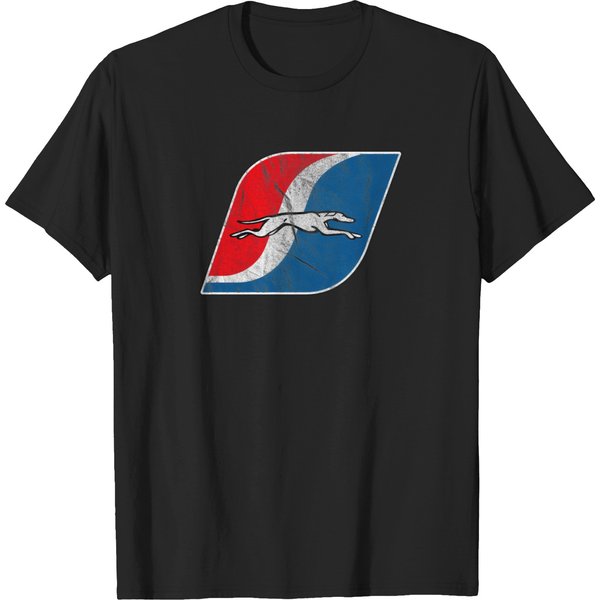 Greyhound Vintage Bus Line T-Shirt T-Shirts-image