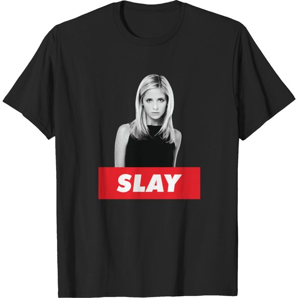 Buffy The Vampire Slayer Slay Classic T-Shirt T-Shirts-image