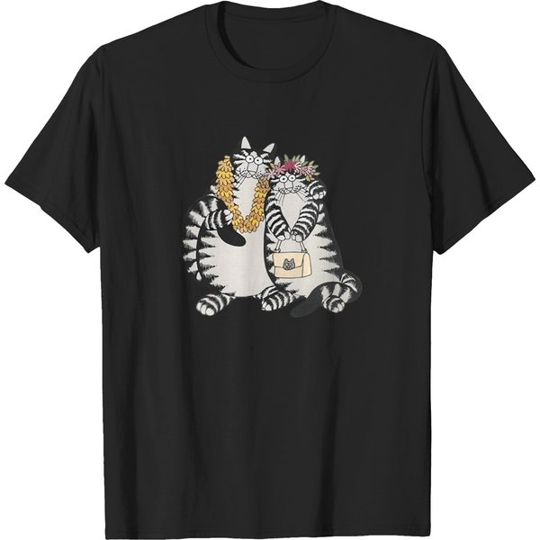 B Kliban Cat Love T-Shirt T-Shirts-image