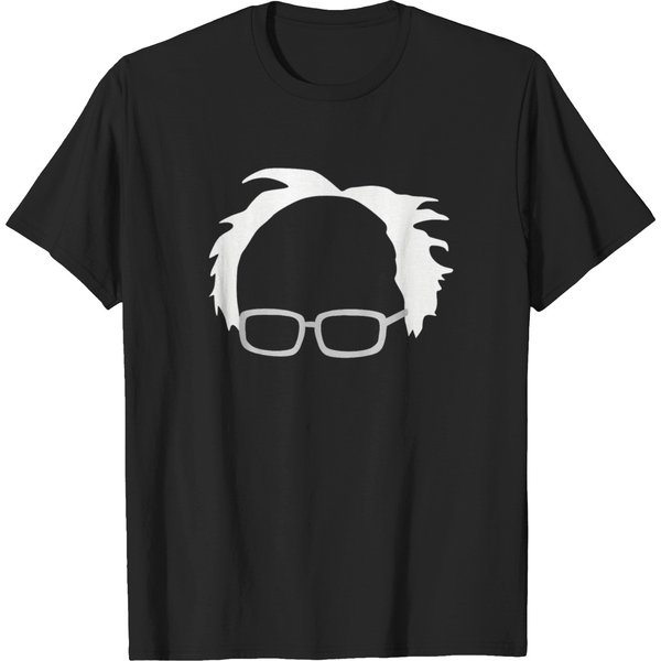 Bernie Sanders Hair And Glasses Bernie 2020 T-Shirts-image