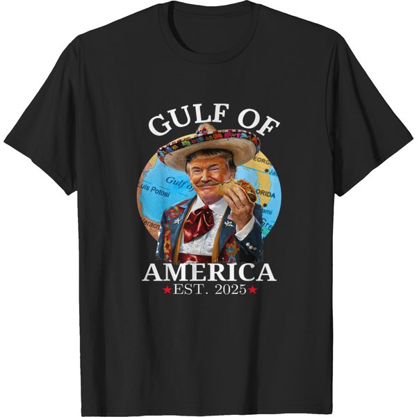 Trump Gulf Of Us America Est 2025 T-Shirts-image