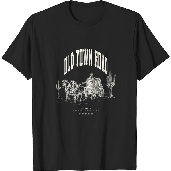 Lil Nas X Old Town Road Wagon T-Shirts-image