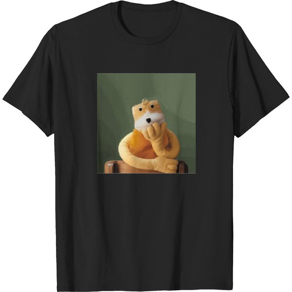 Mr.-Oizo-Flat-Eric-Pondering T-Shirt T-Shirts-image