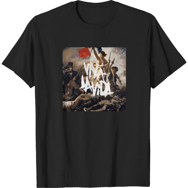 Music Viva La Vida Album Poster T-Shirt T-Shirts-image