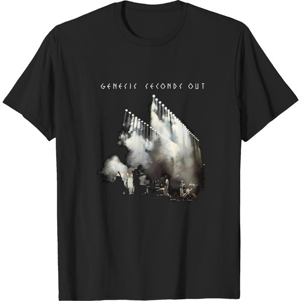Genesis Rock Music Band Seconds Out Long Sleeve T-Shirt T-Shirts-image