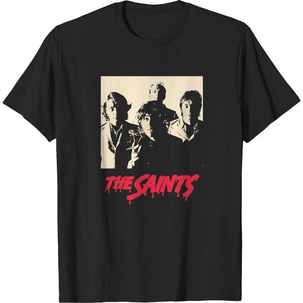 The Saints Punk Band T-Shirt T-Shirts-image