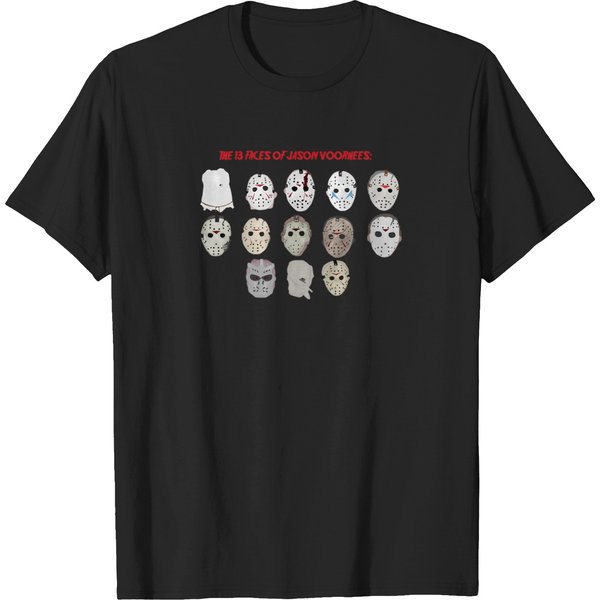 The 13 Faces Of Jason Voorheess 31 T-Shirts-image