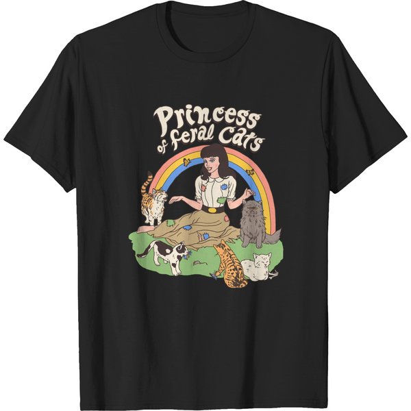 Princess Of Feral Cats T-Shirts-image