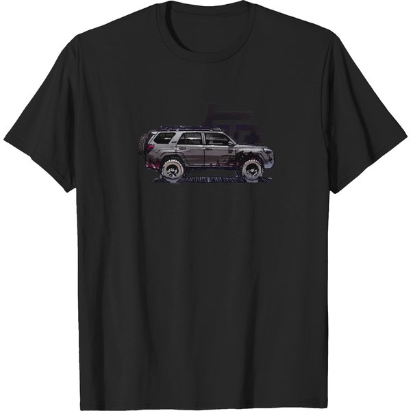 5Th Gen 4Runner Trd - Black T-Shirt T-Shirts-image
