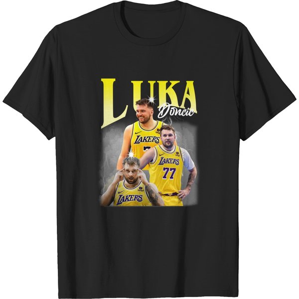 Luka Doncic Los Angeles Basketball T-Shirt, Luka La T-Shirt-image