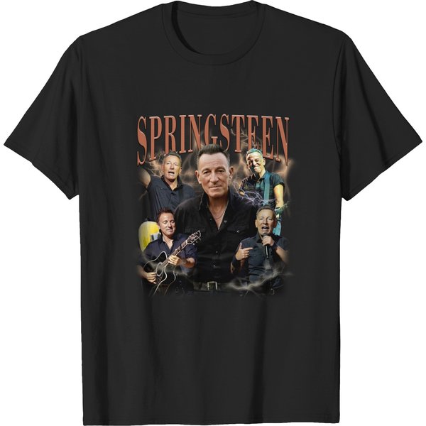 Bruce Springsteen Graphic Shirt, Bruce Springsteen Vintage Graphic Tee-image