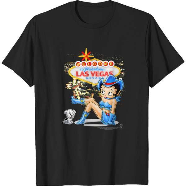 Betty Boop Welcome Las Vegas T-Shirts-image