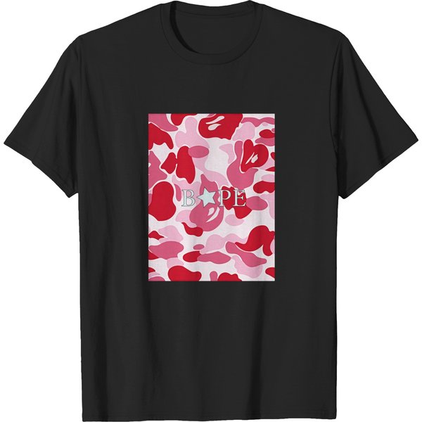 Bape, Bape Camo, Bape Shark Graphic T-Shirts-image