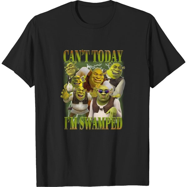 Can't Today I'm Swamped Shirt,Disn-Y Fiona Princess, Shrek And Fiona,Funny Shrek-image