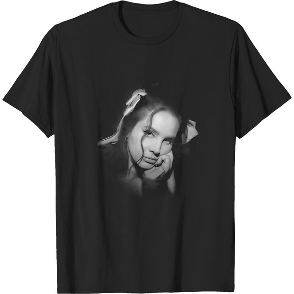 90S Lana Del Rey Music Shirt Graphic T Shirt Charcoal Tee Men Women-image