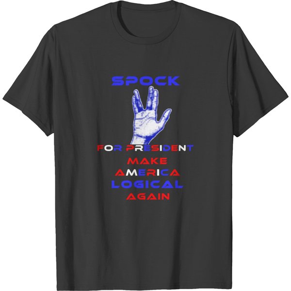 Spock For President T Shirts-image