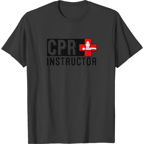 Aed Cpr Professional T Shirts C.P.R. Instructor-image