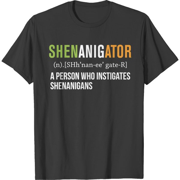 Shenanigator Irish T Shirts-image