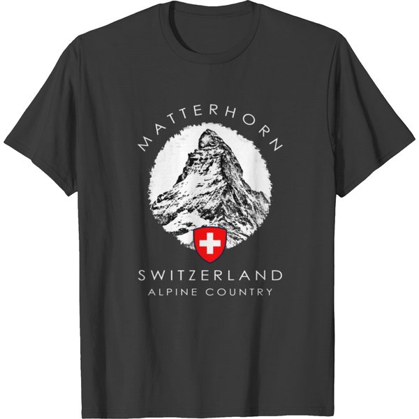 Switzerland Matterhorn Xo4U Original Birthday Chri T Shirts-image