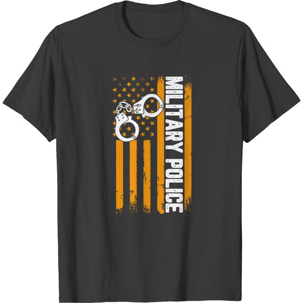 American Mp Military Police T Shirts-image