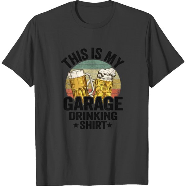 This Is My Garage Drinking T Shirts Funny Beer-image