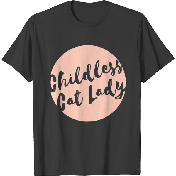 Childless Cat Lady T Shirts-image