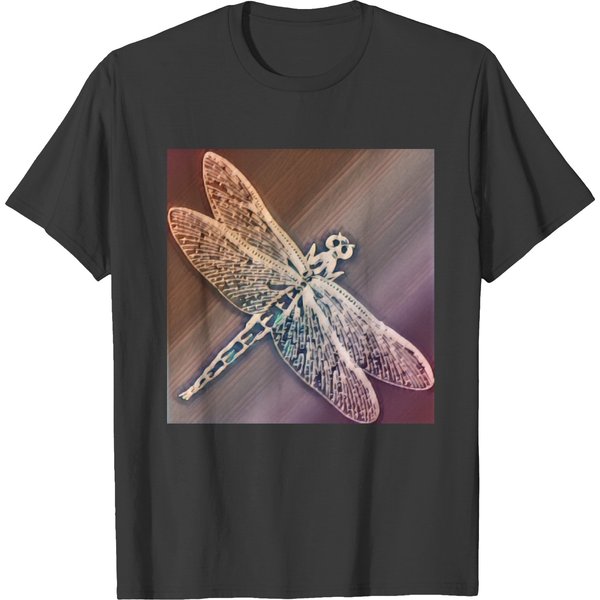 Dragonfly Art Print T Shirts-image