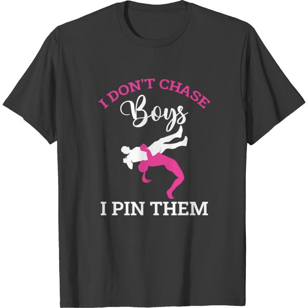 I Don't Chase Boys I Pin Them Funny T Shirts-image