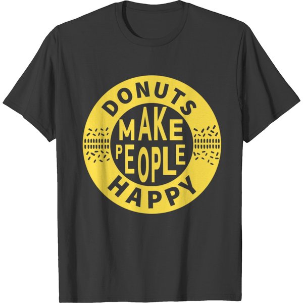 Donuts Make People Happy - Somebody Somewhere T Shirts-image