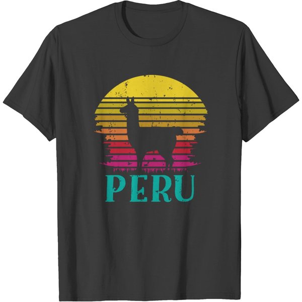 Peru, Peru Lama T Shirts-image