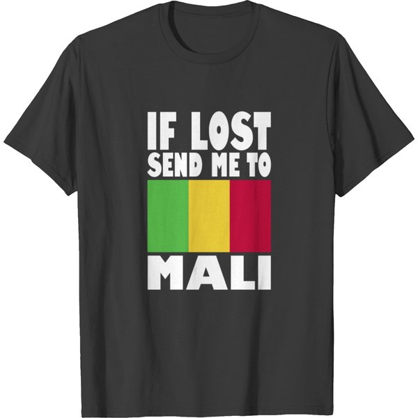 Mali Flag Saying T Shirts-image