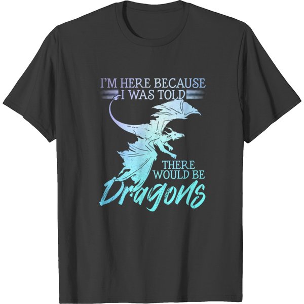 Funny Dragon Lover Men Boys Dragon T Shirts-image