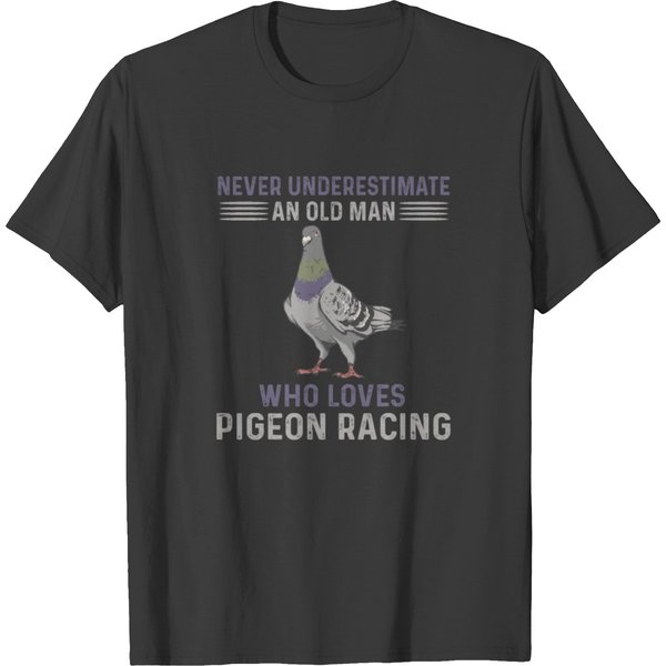 Pigeon Racing For Men T Shirts-image
