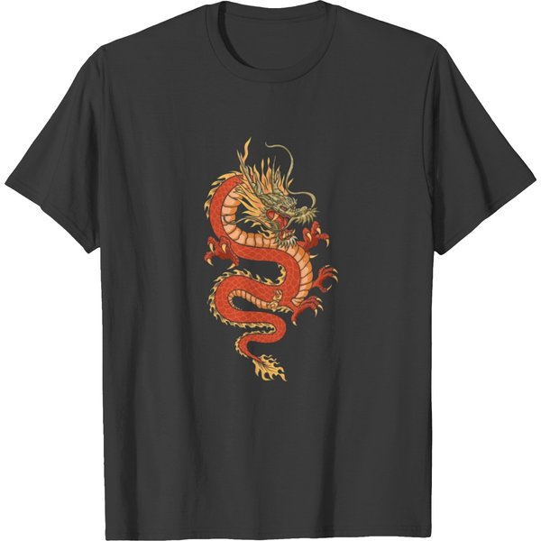 Chinese Dragon, Dragon, Dragon Tatoo T Shirts-image