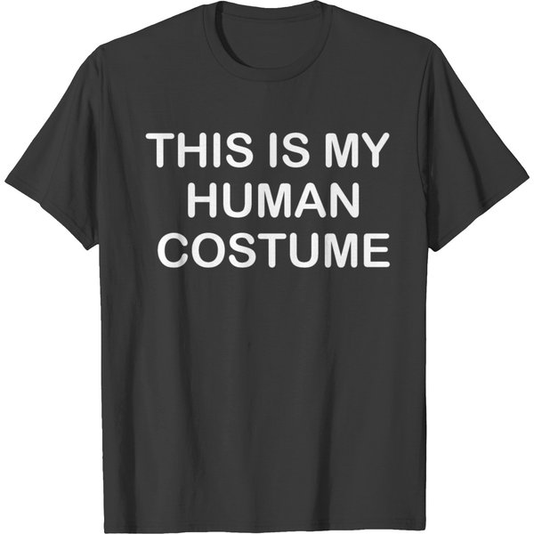 This Is My Human Costume Halloween T Shirts-image