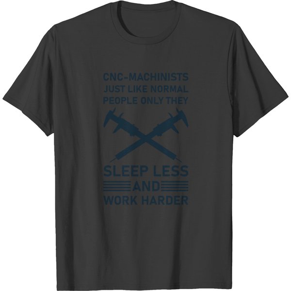 Cnc Machinist Operator T-Shirts-image