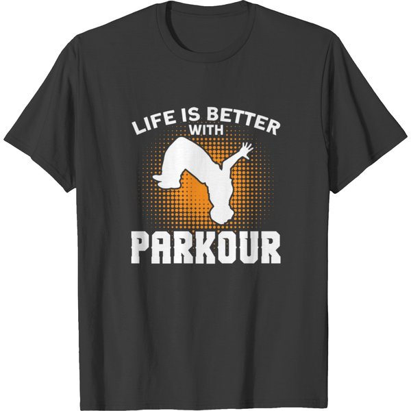 Parkour Gift Freerunning Freerunner Parkour T Shirts-image