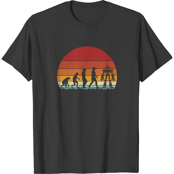Evolution Robots T Shirts-image