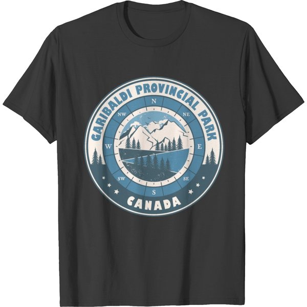 Garibaldi Provincial Park Canada Vintage Hiking T Shirts-image