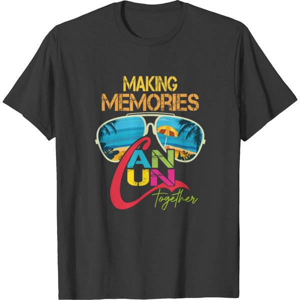 Cancun Making Memories Cancun Mexico Vacation T Shirts-image