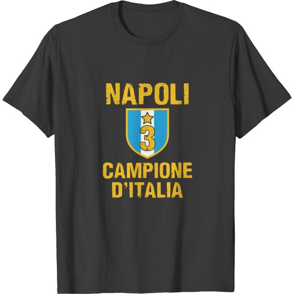 Napoli Campione D'italia 2023 Celebrativa Campioni T Shirts-image