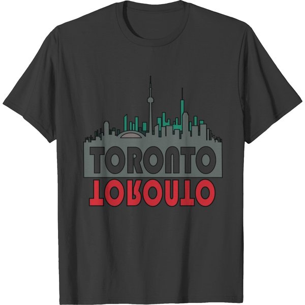 Toronto Canada City Skyline T Shirts-image