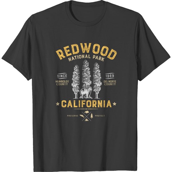 Redwood National Park California T Shirts-image