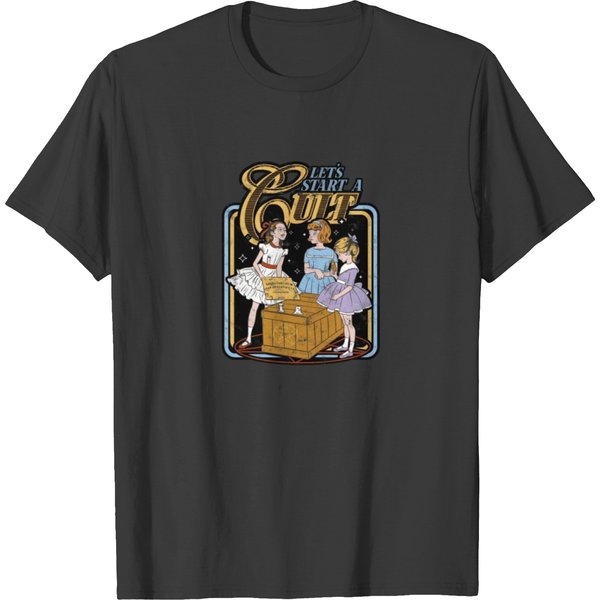 Let's Start A Cult - Group Formation T Shirts-image