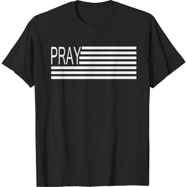 Pray Flag Kirk Cameron's Campfire Revival Prayer T Shirts-image