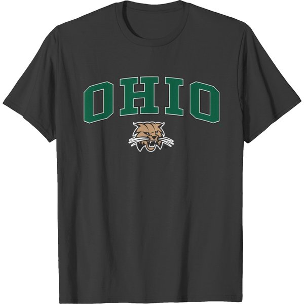 Ohio Bobcats Arch Over Officially T Shirts-image