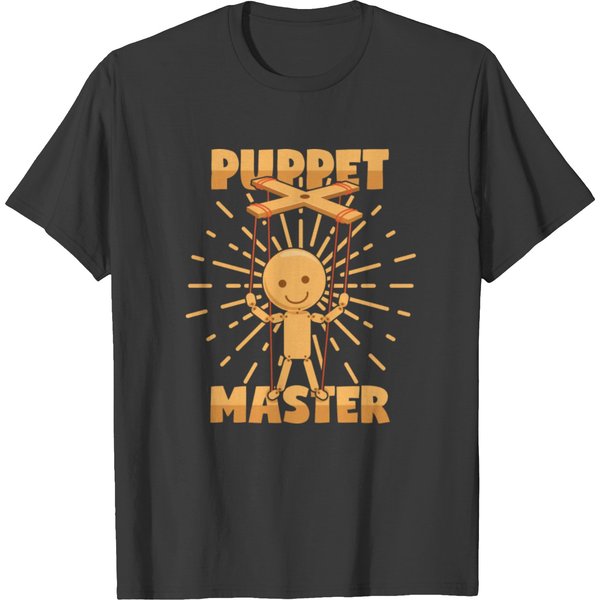 Puppet Master Puppeteer Wooden Puppet Punch T Shirts-image